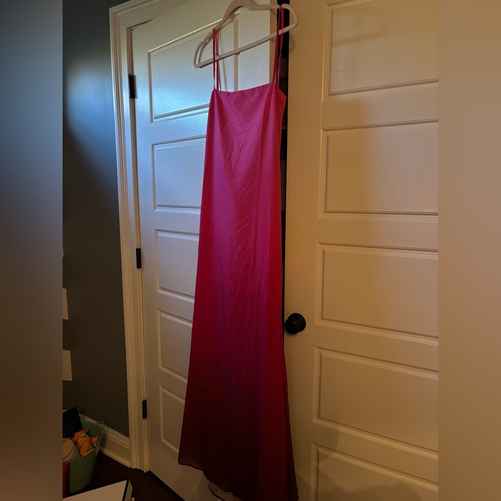 Peppermayo Pink Ombre Slip Dress